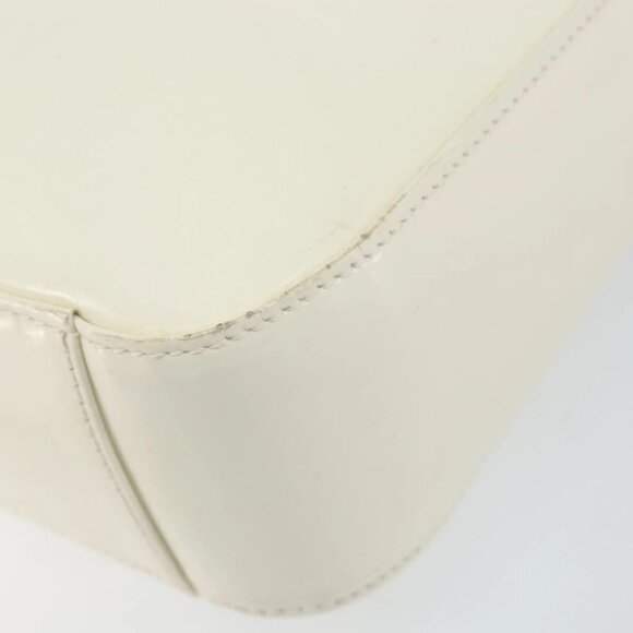 GUCCI Soho Shoulder Bag Enamel White Auth ep11364 - Picture 10 of 14